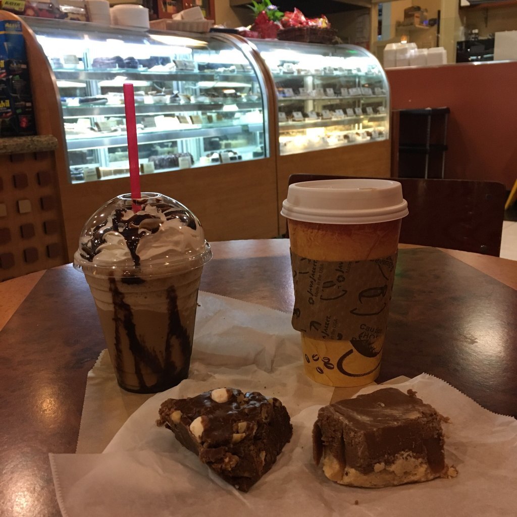 Kelly`s coffee and fudge